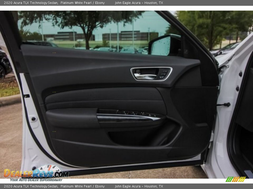 2020 Acura TLX Technology Sedan Platinum White Pearl / Ebony Photo #15