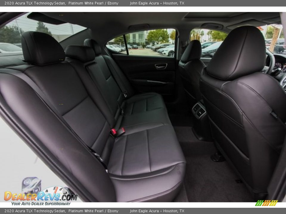 2020 Acura TLX Technology Sedan Platinum White Pearl / Ebony Photo #21