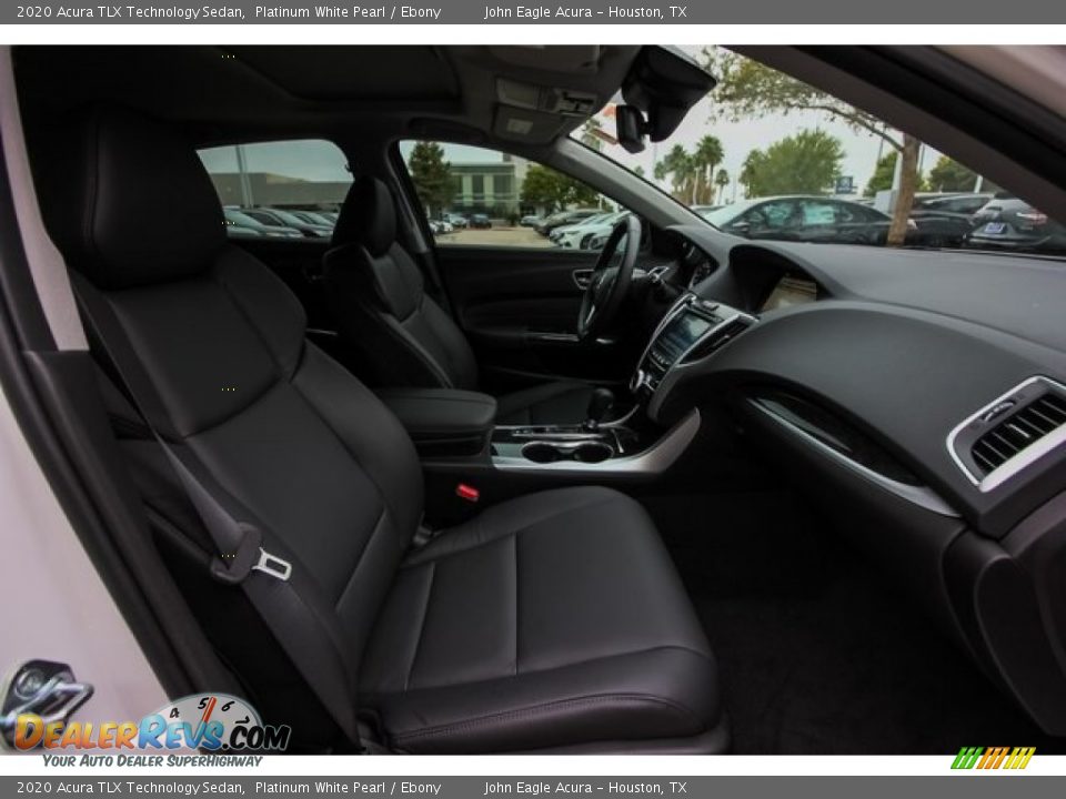 2020 Acura TLX Technology Sedan Platinum White Pearl / Ebony Photo #23