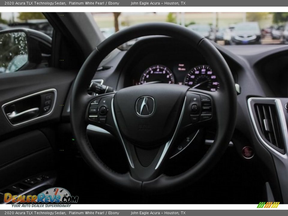 2020 Acura TLX Technology Sedan Platinum White Pearl / Ebony Photo #26