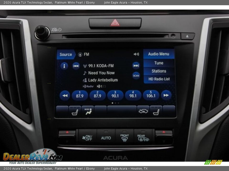 Controls of 2020 Acura TLX Technology Sedan Photo #28