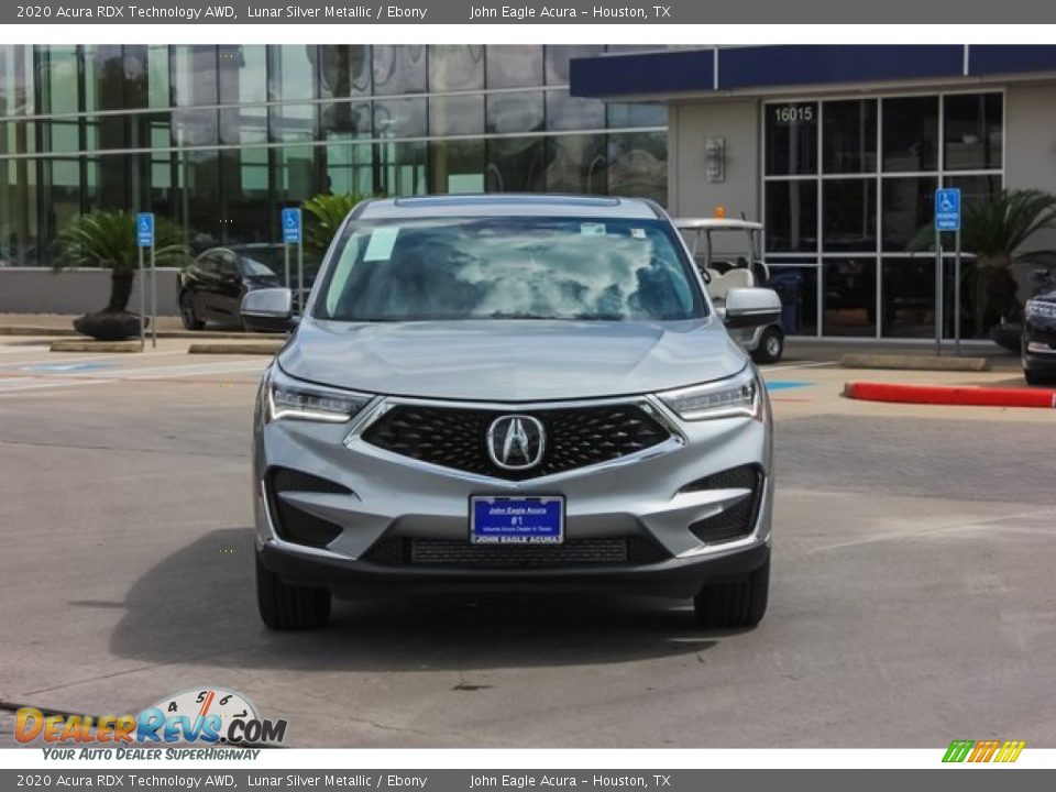 2020 Acura RDX Technology AWD Lunar Silver Metallic / Ebony Photo #2