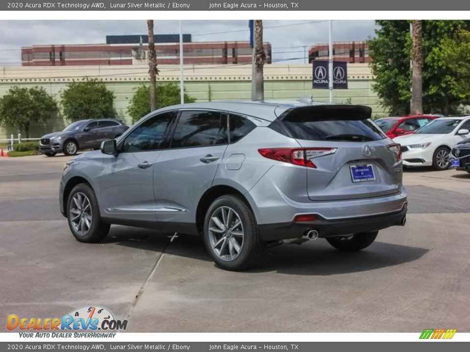 2020 Acura RDX Technology AWD Lunar Silver Metallic / Ebony Photo #5