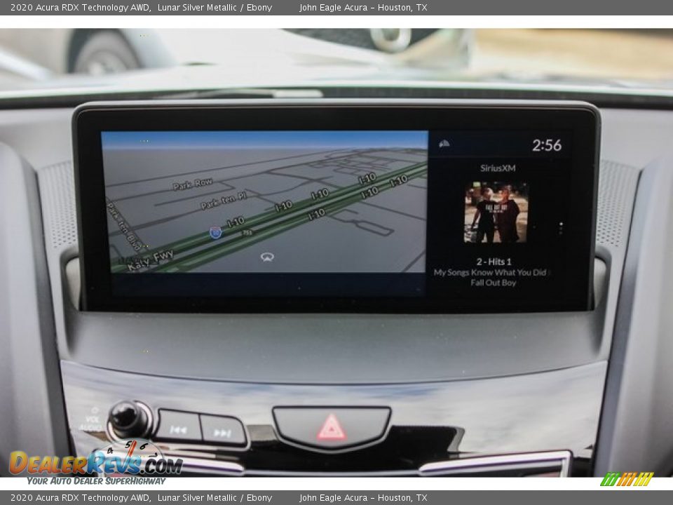 2020 Acura RDX Technology AWD Lunar Silver Metallic / Ebony Photo #12
