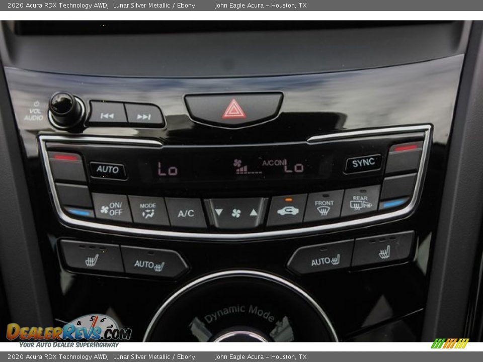 2020 Acura RDX Technology AWD Lunar Silver Metallic / Ebony Photo #13