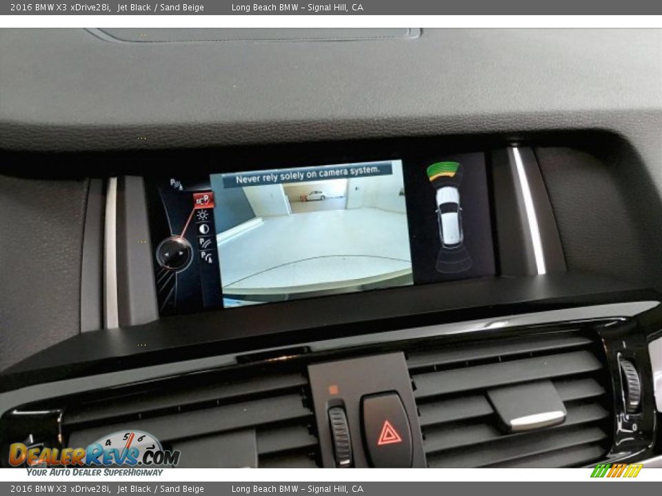 2016 BMW X3 xDrive28i Jet Black / Sand Beige Photo #13
