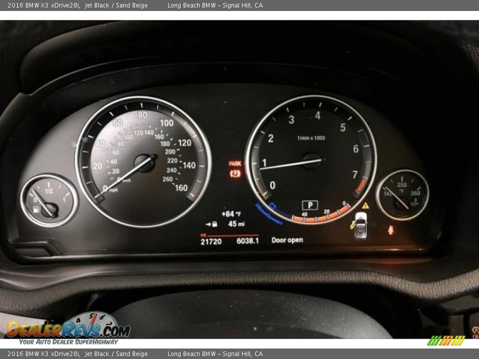 2016 BMW X3 xDrive28i Jet Black / Sand Beige Photo #16