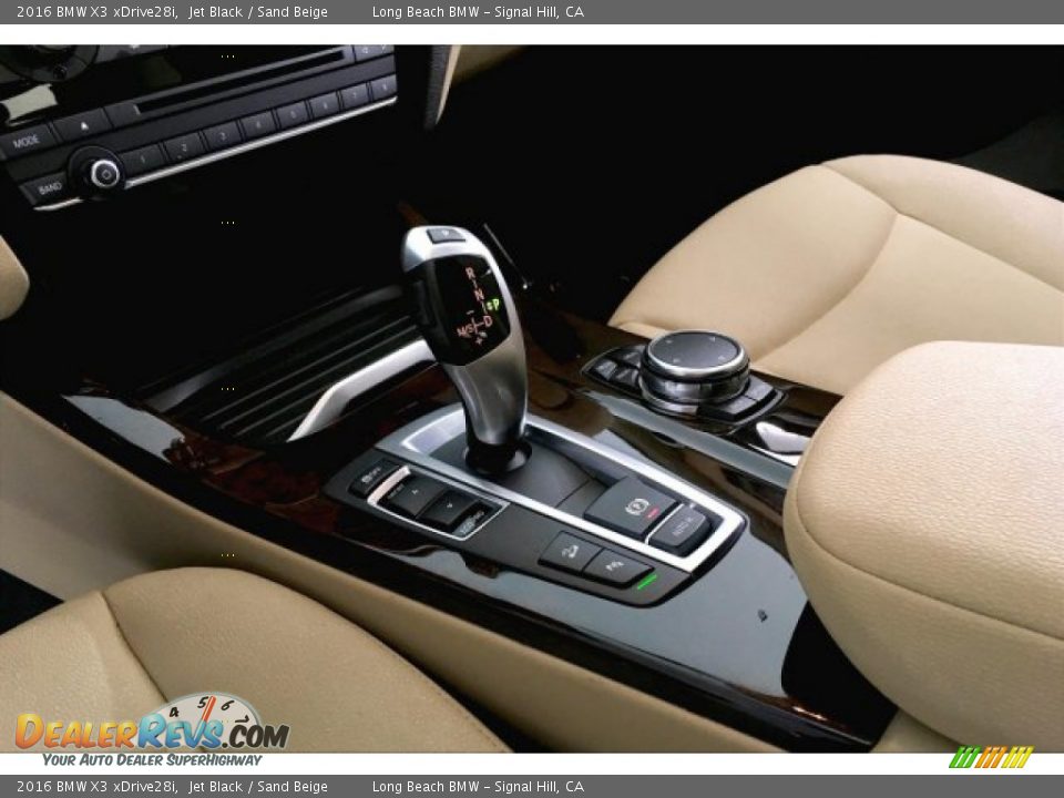 2016 BMW X3 xDrive28i Jet Black / Sand Beige Photo #18
