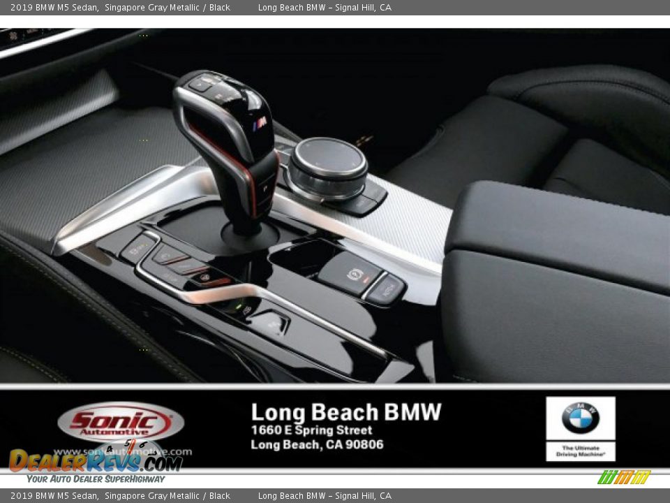 2019 BMW M5 Sedan Singapore Gray Metallic / Black Photo #6