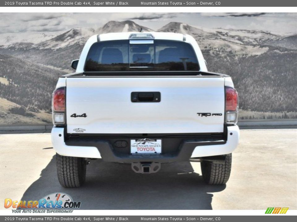 2019 Toyota Tacoma TRD Pro Double Cab 4x4 Super White / Black Photo #4