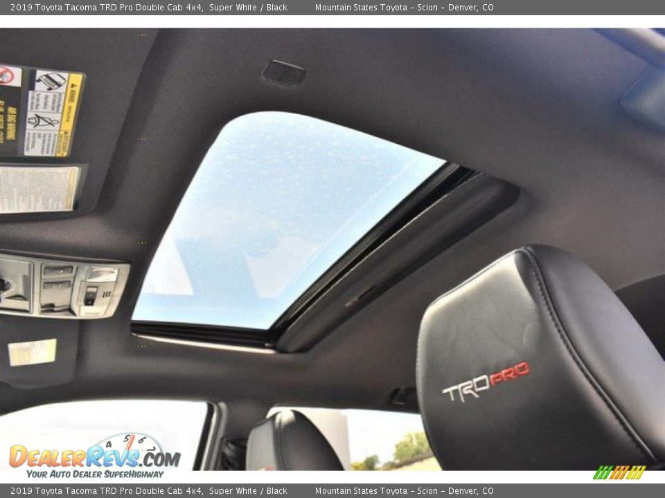 2019 Toyota Tacoma TRD Pro Double Cab 4x4 Super White / Black Photo #8