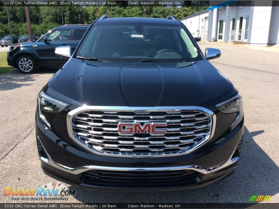 2019 GMC Terrain Denali AWD Ebony Twilight Metallic / Jet Black Photo #4