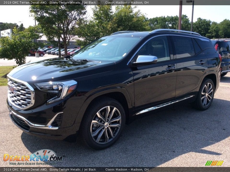 2019 GMC Terrain Denali AWD Ebony Twilight Metallic / Jet Black Photo #5