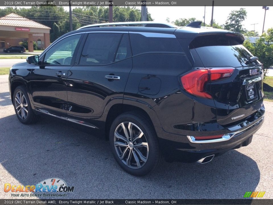 2019 GMC Terrain Denali AWD Ebony Twilight Metallic / Jet Black Photo #7