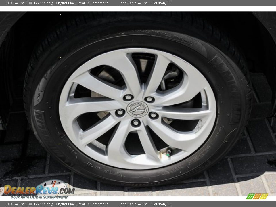 2016 Acura RDX Technology Crystal Black Pearl / Parchment Photo #14