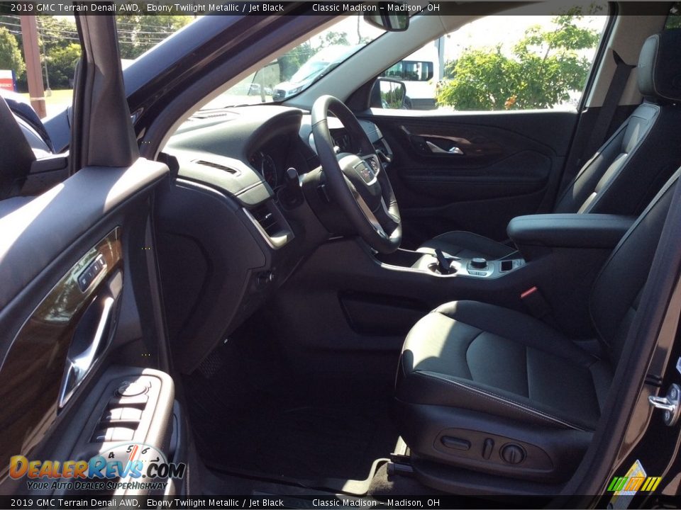 2019 GMC Terrain Denali AWD Ebony Twilight Metallic / Jet Black Photo #10