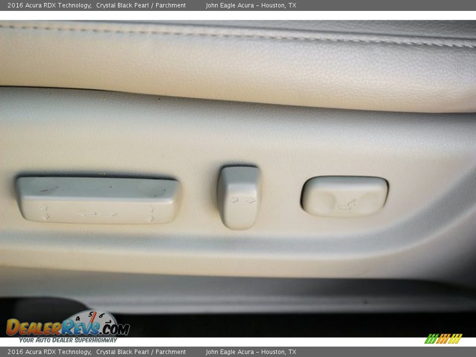 2016 Acura RDX Technology Crystal Black Pearl / Parchment Photo #16