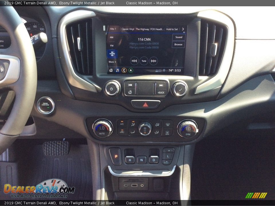 2019 GMC Terrain Denali AWD Ebony Twilight Metallic / Jet Black Photo #13