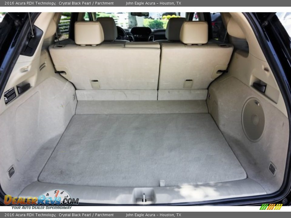 2016 Acura RDX Technology Crystal Black Pearl / Parchment Photo #22