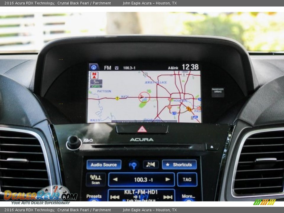 2016 Acura RDX Technology Crystal Black Pearl / Parchment Photo #28