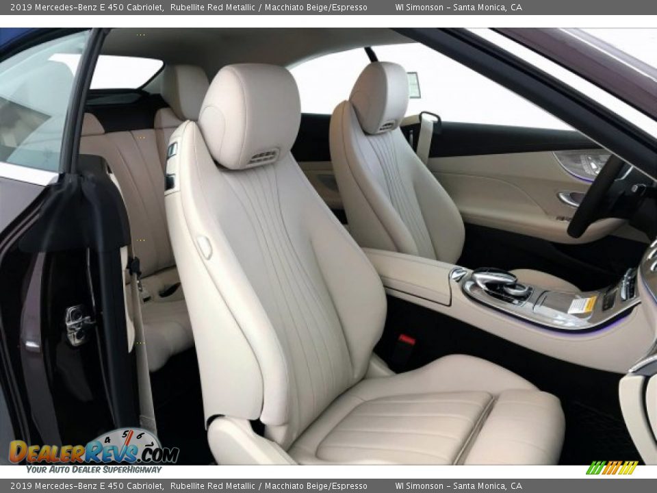 2019 Mercedes-Benz E 450 Cabriolet Rubellite Red Metallic / Macchiato Beige/Espresso Photo #5