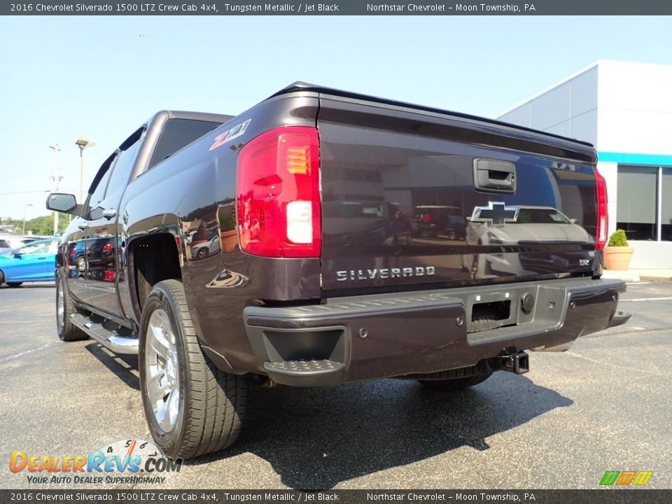 2016 Chevrolet Silverado 1500 LTZ Crew Cab 4x4 Tungsten Metallic / Jet Black Photo #5