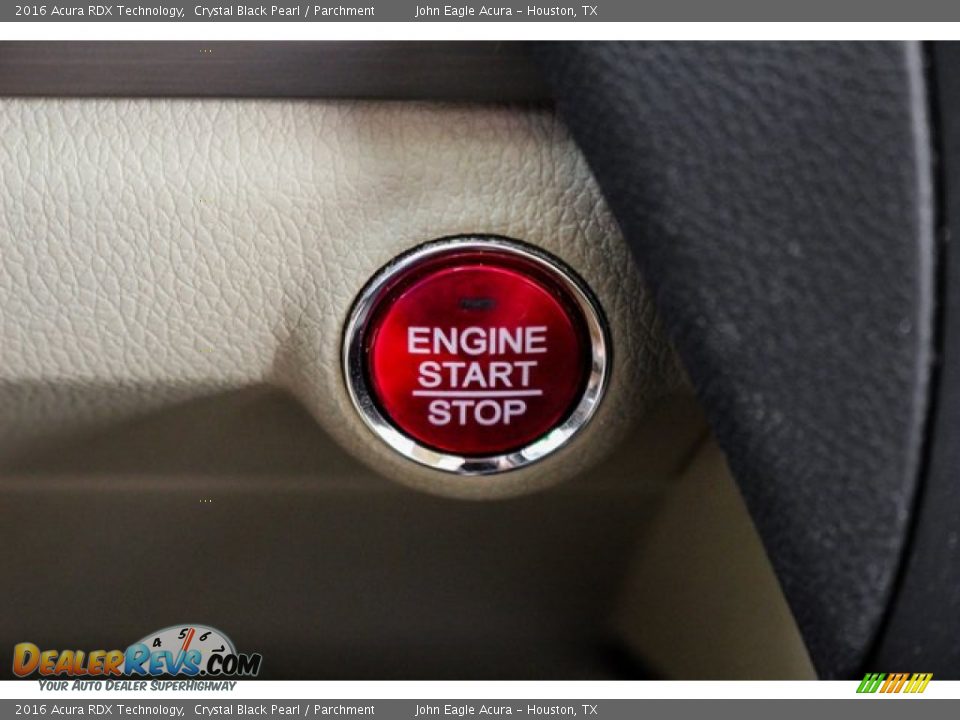 2016 Acura RDX Technology Crystal Black Pearl / Parchment Photo #32