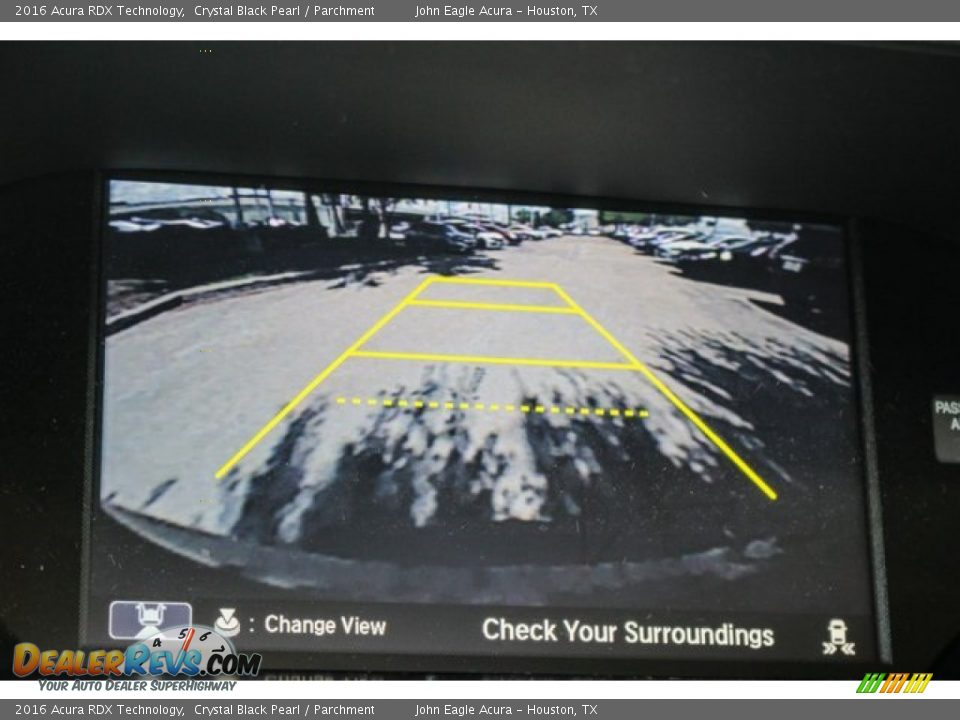 2016 Acura RDX Technology Crystal Black Pearl / Parchment Photo #33
