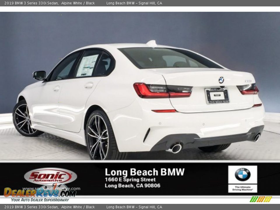 2019 BMW 3 Series 330i Sedan Alpine White / Black Photo #2