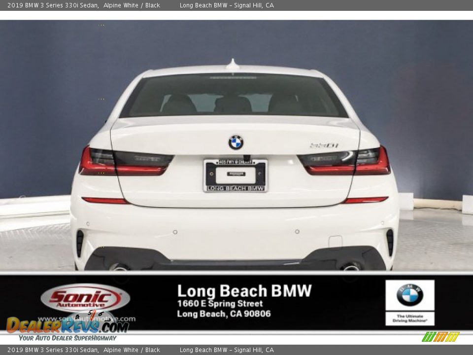 2019 BMW 3 Series 330i Sedan Alpine White / Black Photo #3