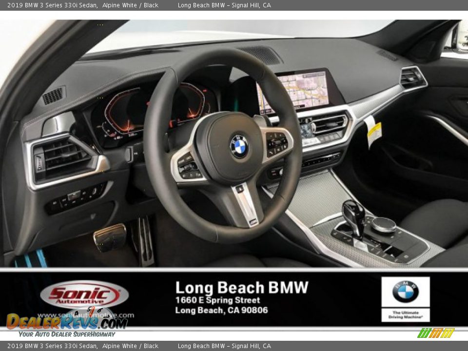 2019 BMW 3 Series 330i Sedan Alpine White / Black Photo #4