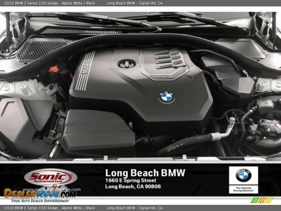 2019 BMW 3 Series 330i Sedan Alpine White / Black Photo #7