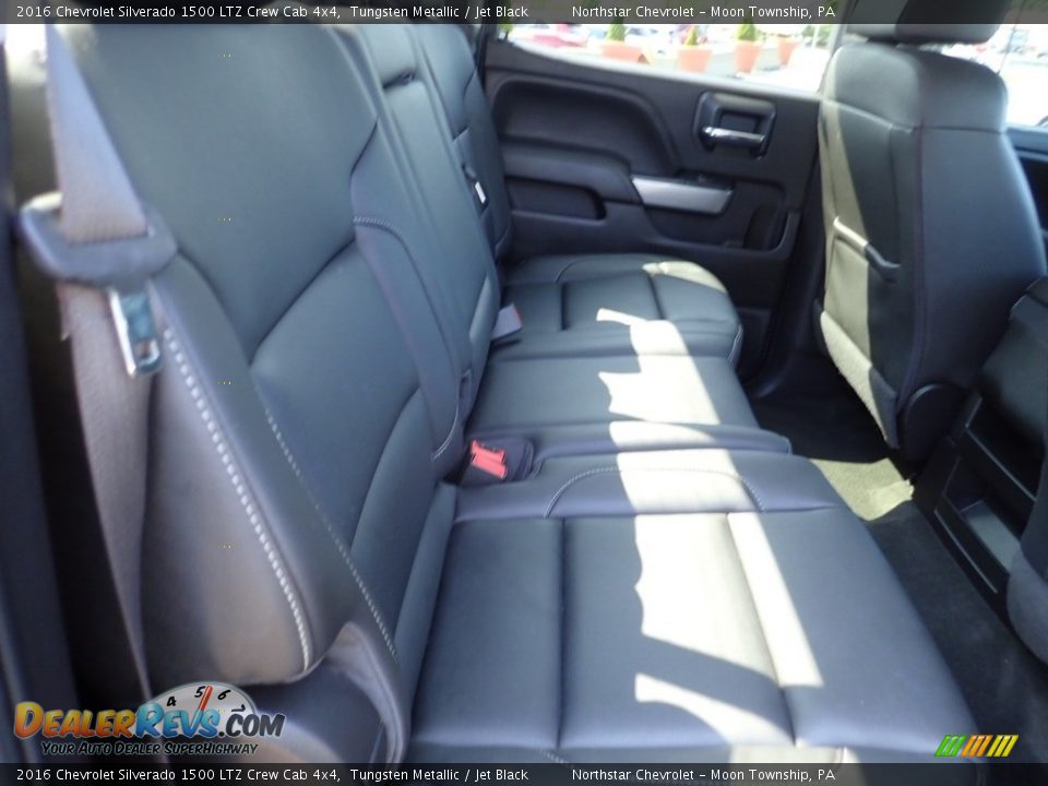 2016 Chevrolet Silverado 1500 LTZ Crew Cab 4x4 Tungsten Metallic / Jet Black Photo #18