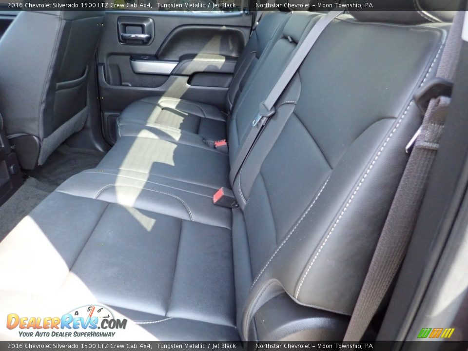 2016 Chevrolet Silverado 1500 LTZ Crew Cab 4x4 Tungsten Metallic / Jet Black Photo #21
