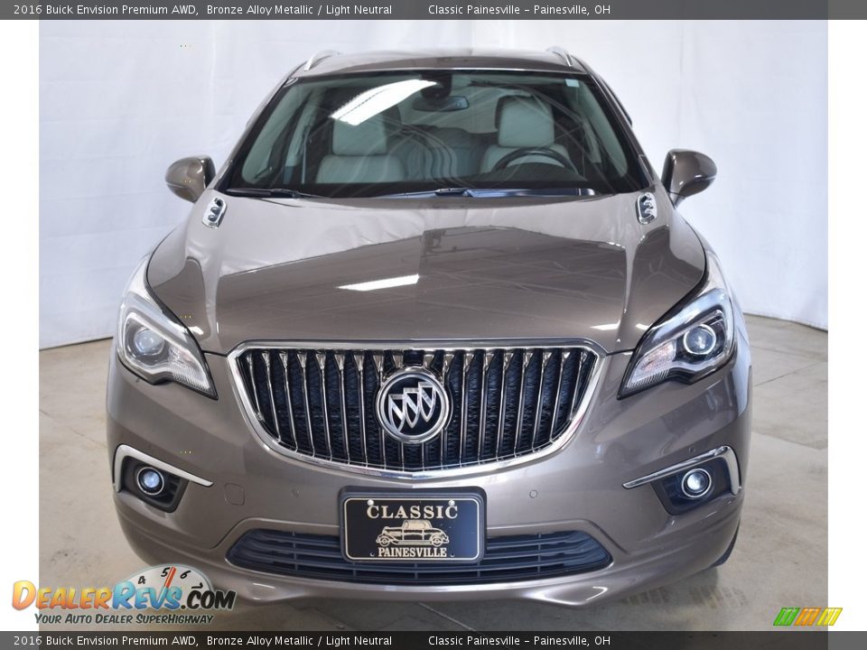 2016 Buick Envision Premium AWD Bronze Alloy Metallic / Light Neutral Photo #4