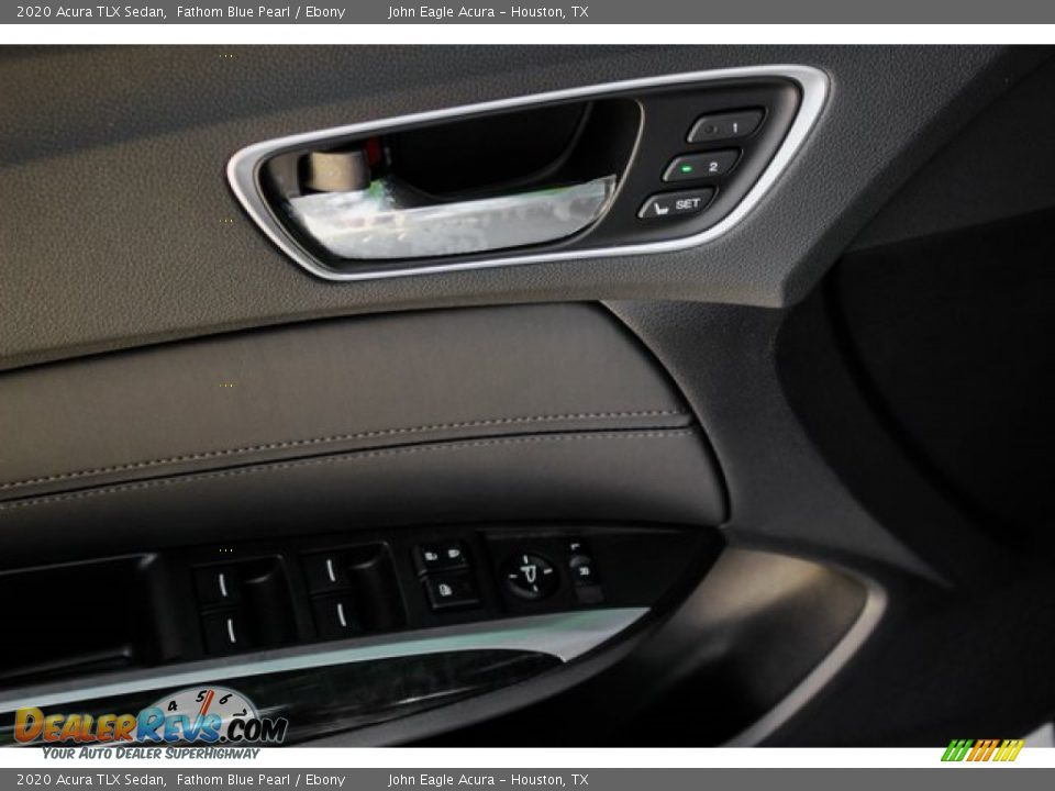 2020 Acura TLX Sedan Fathom Blue Pearl / Ebony Photo #12