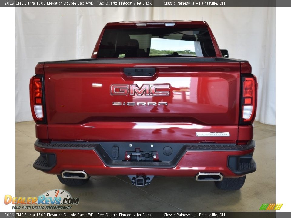 2019 GMC Sierra 1500 Elevation Double Cab 4WD Red Quartz Tintcoat / Jet Black Photo #3