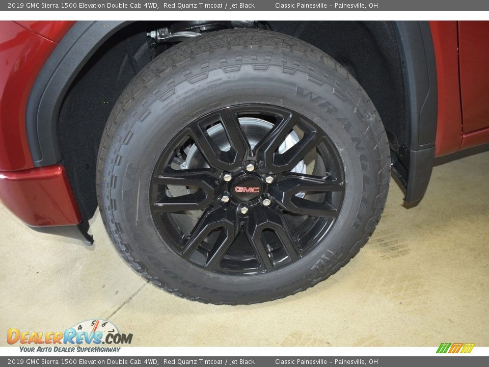 2019 GMC Sierra 1500 Elevation Double Cab 4WD Red Quartz Tintcoat / Jet Black Photo #5