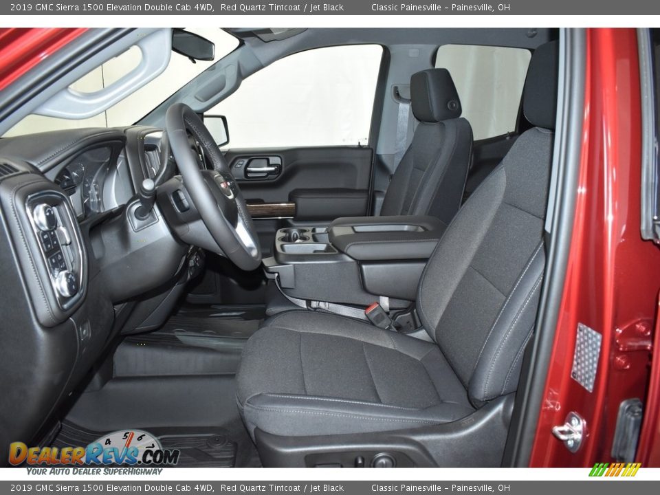 2019 GMC Sierra 1500 Elevation Double Cab 4WD Red Quartz Tintcoat / Jet Black Photo #6