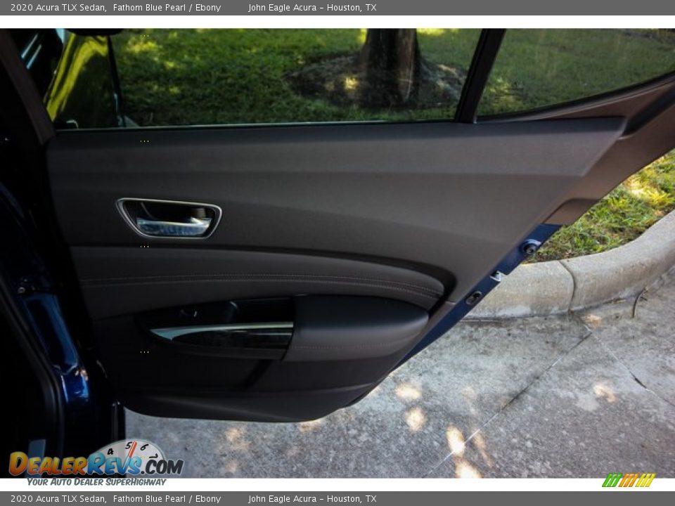 2020 Acura TLX Sedan Fathom Blue Pearl / Ebony Photo #19
