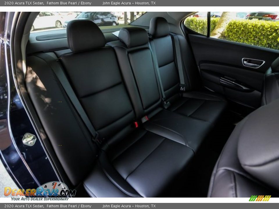 2020 Acura TLX Sedan Fathom Blue Pearl / Ebony Photo #20