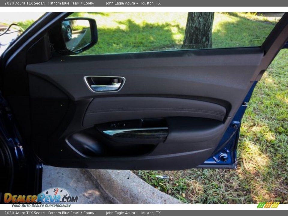 2020 Acura TLX Sedan Fathom Blue Pearl / Ebony Photo #21