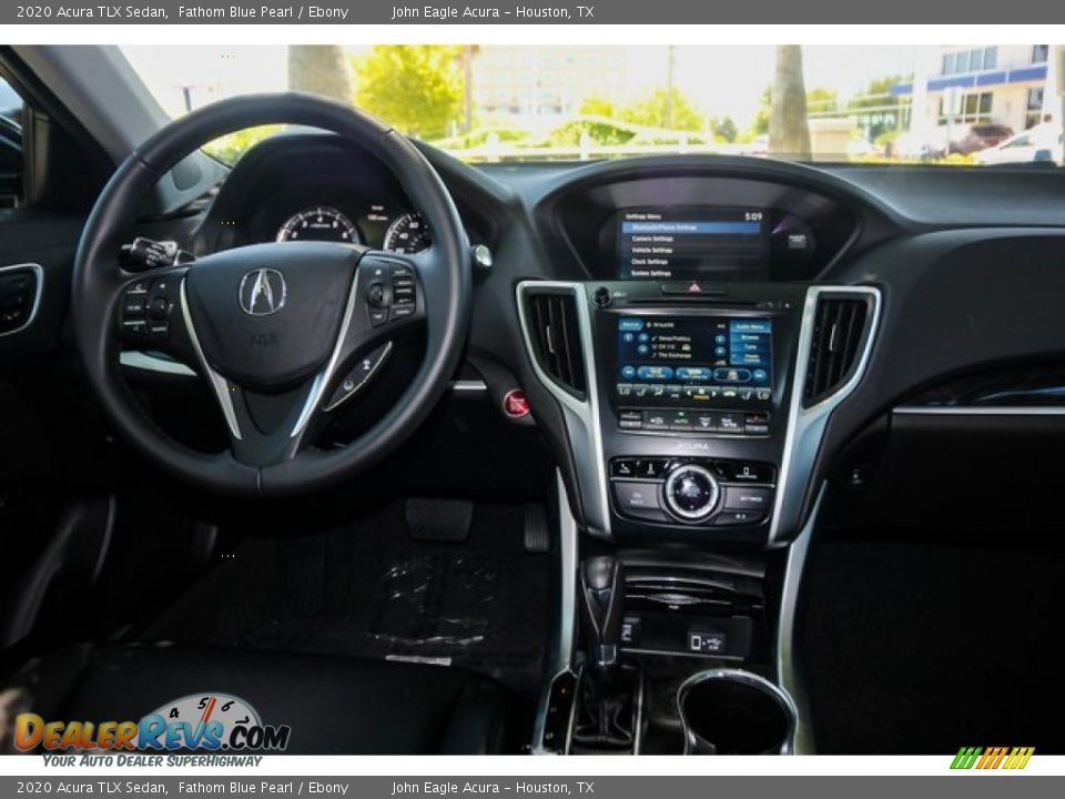 2020 Acura TLX Sedan Fathom Blue Pearl / Ebony Photo #24