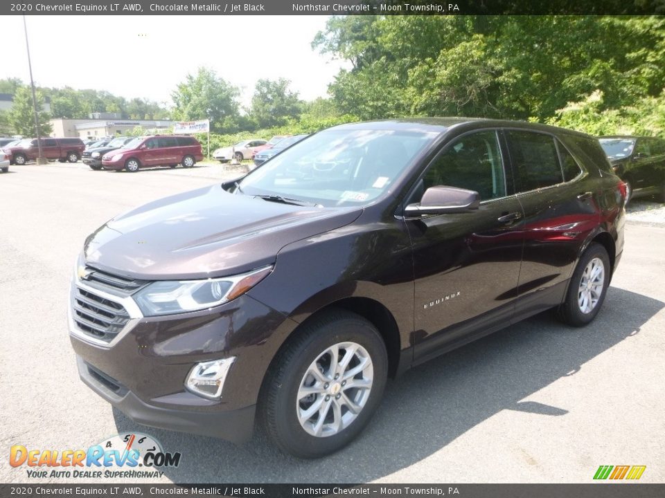2020 Chevrolet Equinox LT AWD Chocolate Metallic / Jet Black Photo #1