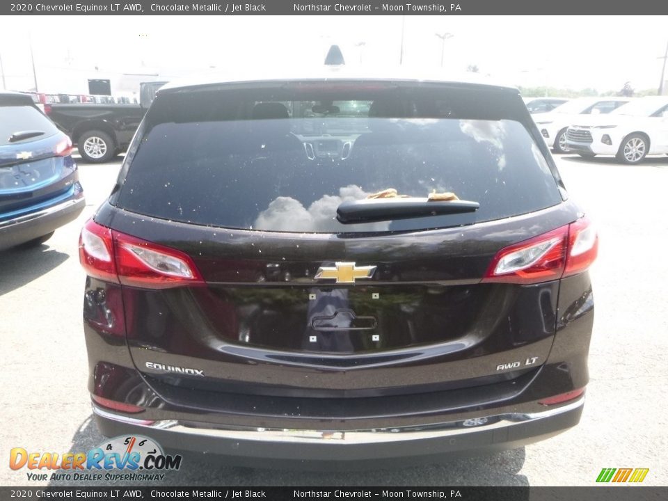 2020 Chevrolet Equinox LT AWD Chocolate Metallic / Jet Black Photo #3