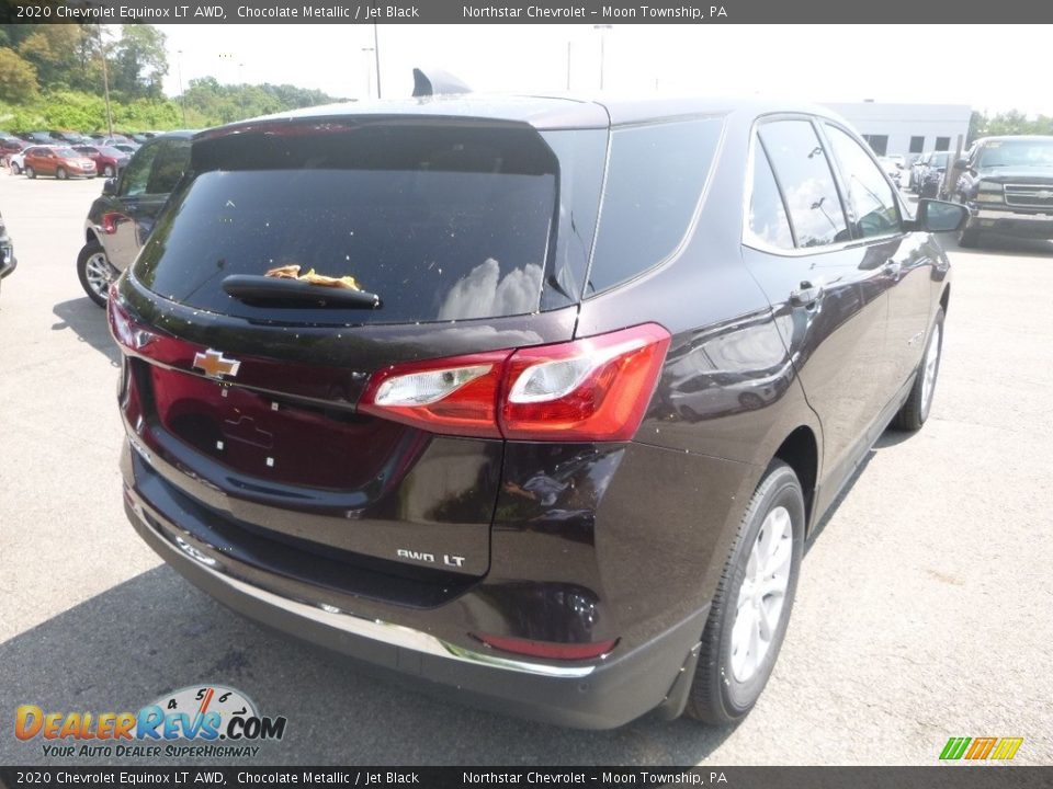 2020 Chevrolet Equinox LT AWD Chocolate Metallic / Jet Black Photo #4
