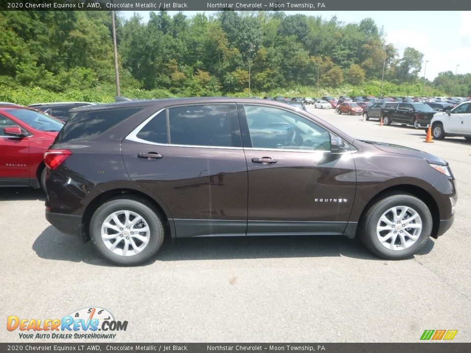 2020 Chevrolet Equinox LT AWD Chocolate Metallic / Jet Black Photo #5