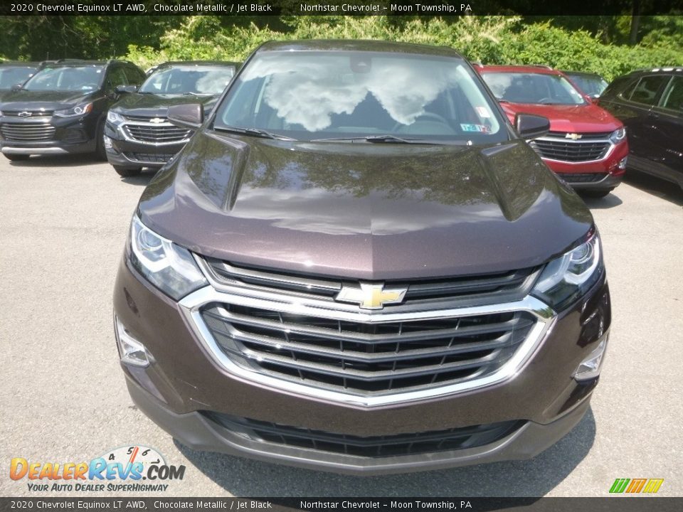 2020 Chevrolet Equinox LT AWD Chocolate Metallic / Jet Black Photo #7