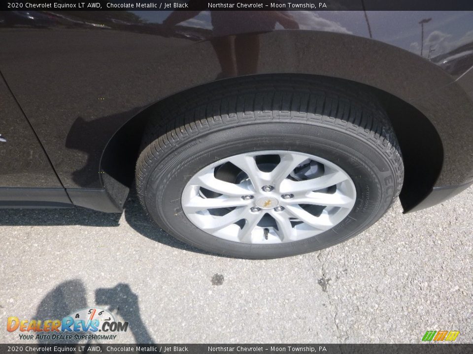 2020 Chevrolet Equinox LT AWD Chocolate Metallic / Jet Black Photo #8