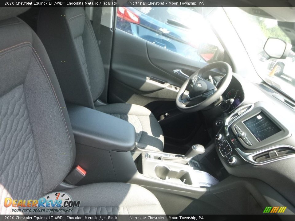 2020 Chevrolet Equinox LT AWD Chocolate Metallic / Jet Black Photo #9